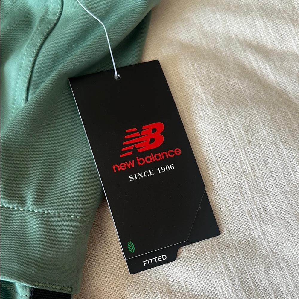 New Balance Green Fitted Apparel